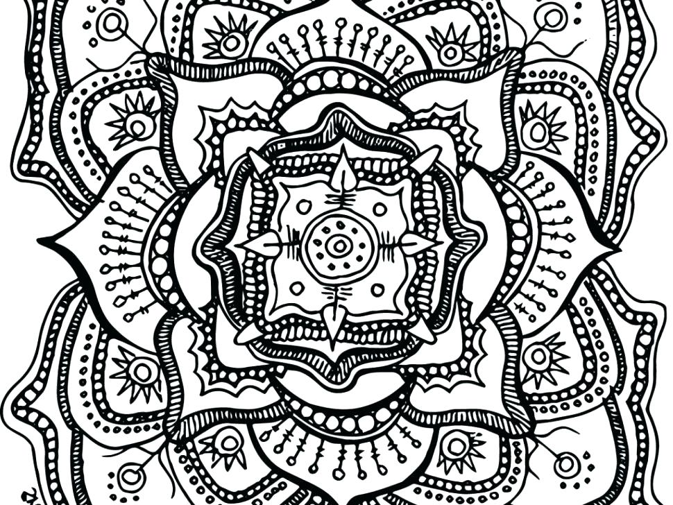 Free Printable Mandalas Coloring Pages A Simple Free Printable 970x728 Free Printable Mandalas Coloring Pages A Simple Free Printable