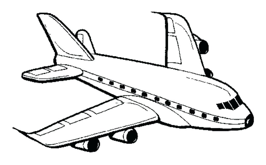 1024x637 Airplane Coloring Pages Printable Printable Airplane Coloring
