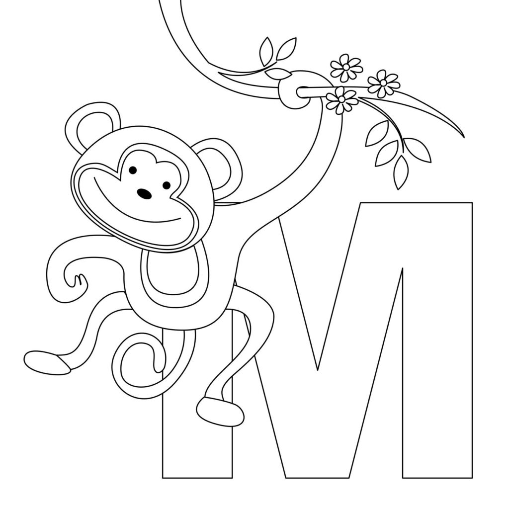 Free Printable Alphabet Coloring Pages For Kids 1024x1024 Free Printable Alphabet Coloring Pages For Kids