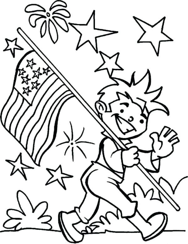 600x779 Usa Flag Coloring Pages Free Printable Flag Coloring Page Flag