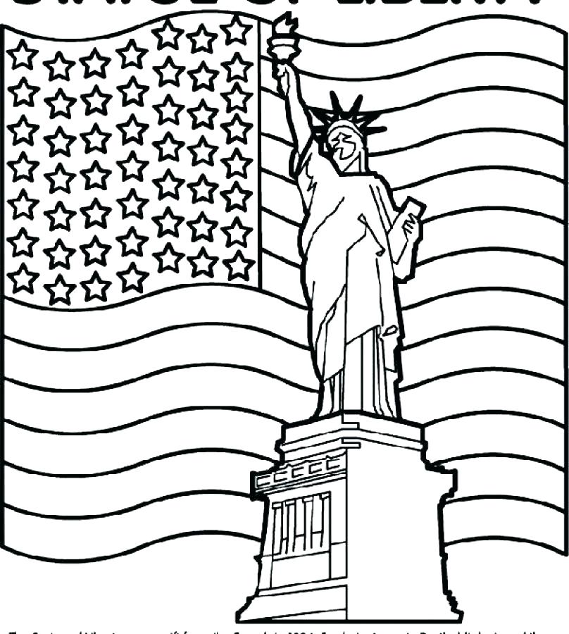 Free Printable American Flag Coloring Page at GetColorings.com | Free ...