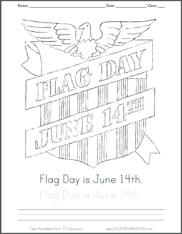 632x814 Free Printable American Flag Coloring Page