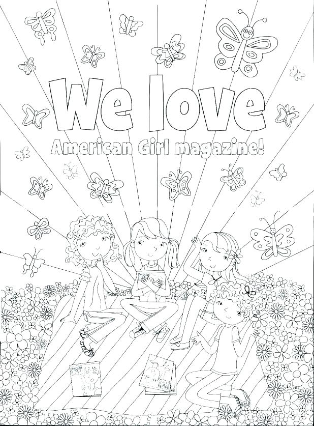 American Girl Coloring Pages Girl Coloring Pages Printable Cartoon 618x837 American Girl Coloring Pages Girl Coloring Pages Printable Cartoon