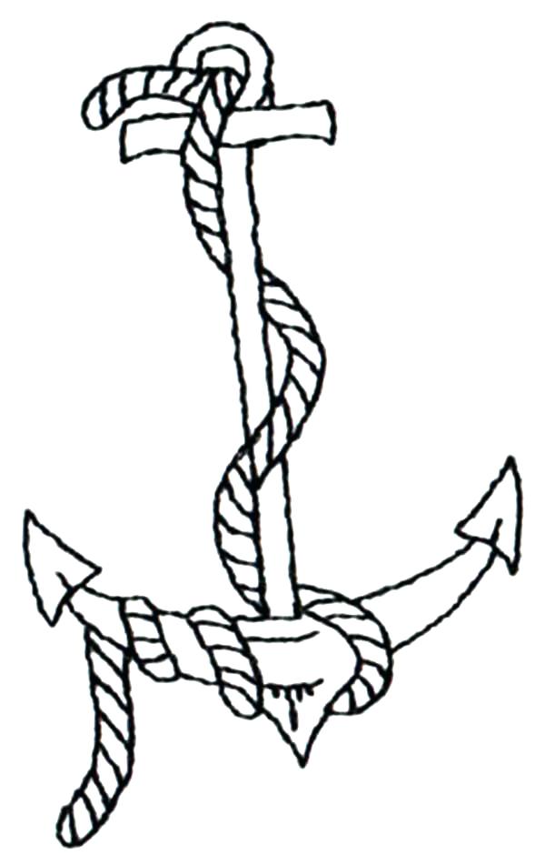 600x951 Anchor Coloring Page Wallbox.club