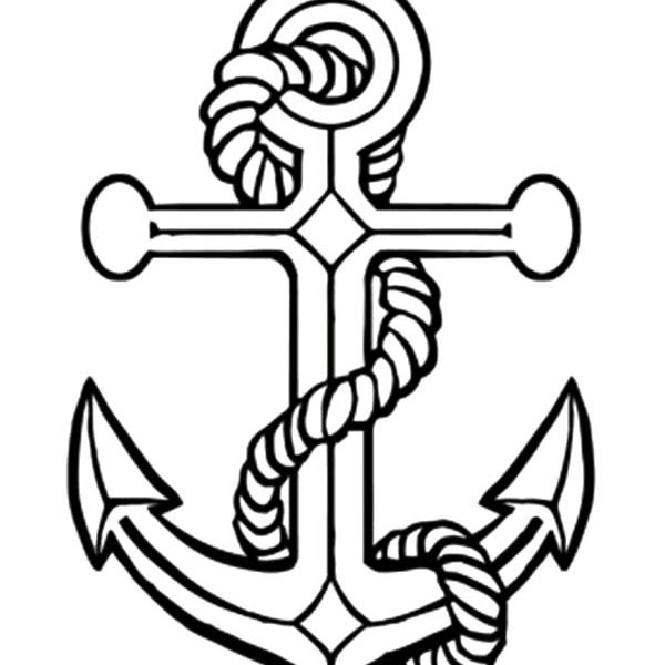 600x600 Anchor Coloring Page 0
