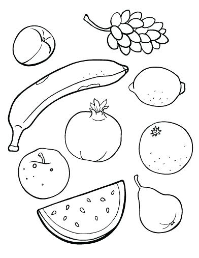 392x507 Free Apple Coloring Pages Fruit Color Pages Fruit Coloring Pages