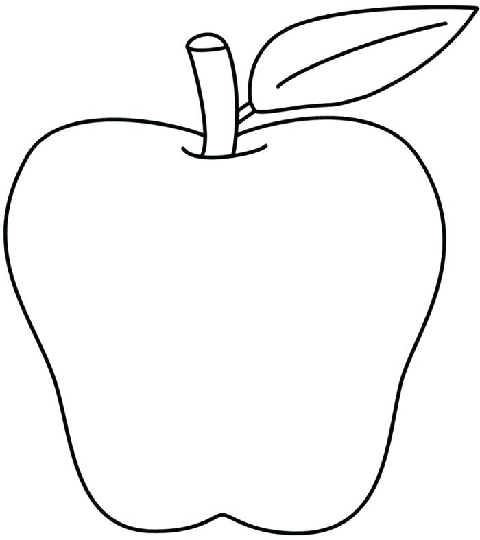 700x787 Pictures Of Apples To Color Together With Apple Printable Coloring