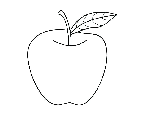 600x480 Apple Coloring Page Coloring Pages To Print Coloring Pages