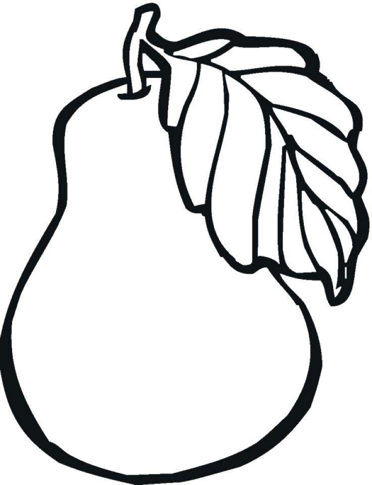 737x960 Apple Coloring Pages Fruit Coloring Pages Free Printable Fruit