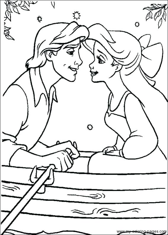 567x794 Coloring Pages The Little Mermaid 2126360
