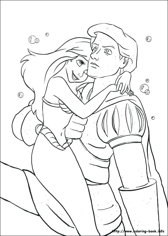 567x794 Ariel Color Page Coloring Page Last Updated Free Printable