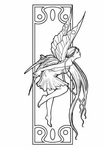 353x500 Coloriage Pagan Coloring Book Embroidery Art