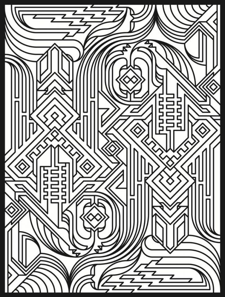 728x960 Art Deco Coloring Pages Educational Coloring Pages
