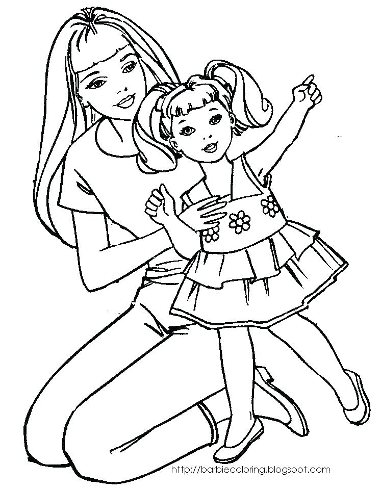 Barbie Printable Coloring Pages Barbie Coloring Pages Barbie 747x963 Barbie Printable Coloring Pages Barbie Coloring Pages Barbie