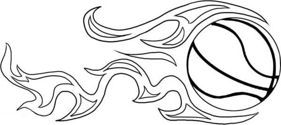 Free Printable Basketball Coloring Pages 960x427 Free Printable Basketball Coloring Pages