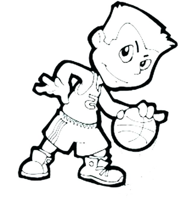 Basketball Coloring Pages Printable Basketball Coloring Pages Free 600x668 Basketball Coloring Pages Printable Basketball Coloring Pages Free