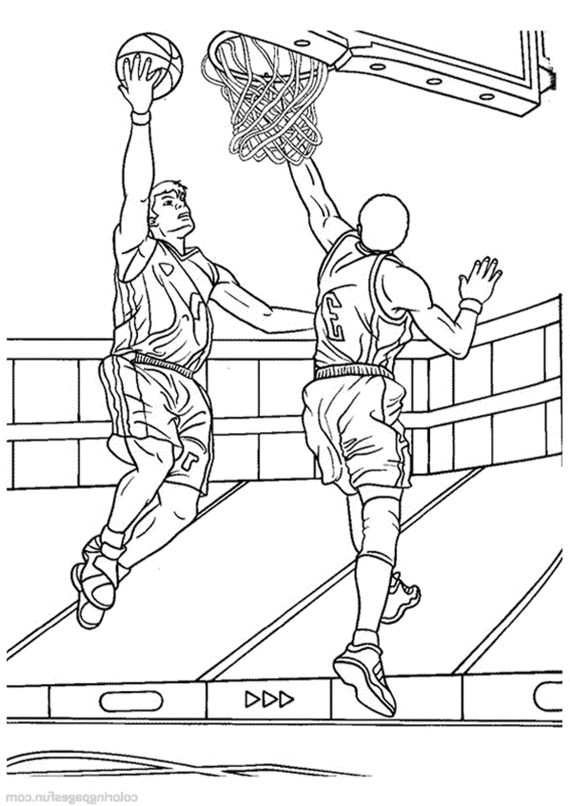 Fortune Basketball Coloring Pages To Print 2000x2827 Fortune Basketball Coloring Pages To Print