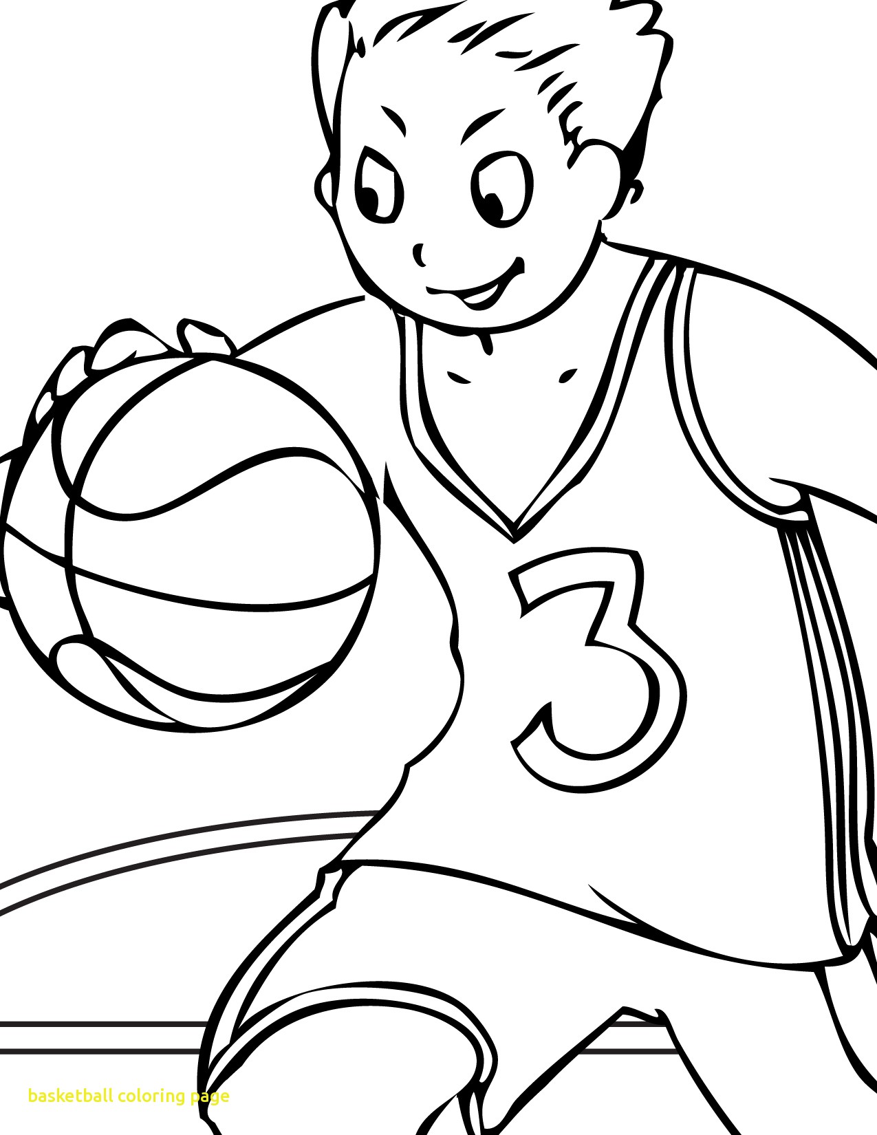 Basketball Coloring Page With 20 Coloring Pages For Sports Free 1275x1650 Basketball Coloring Page With 20 Coloring Pages For Sports Free