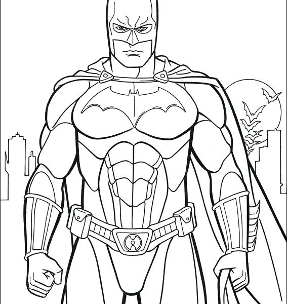 Batman Pictures To Colour Best Batman Coloring Pages Free 567x600 Batman Pictures To Colour Best Batman Coloring Pages Free