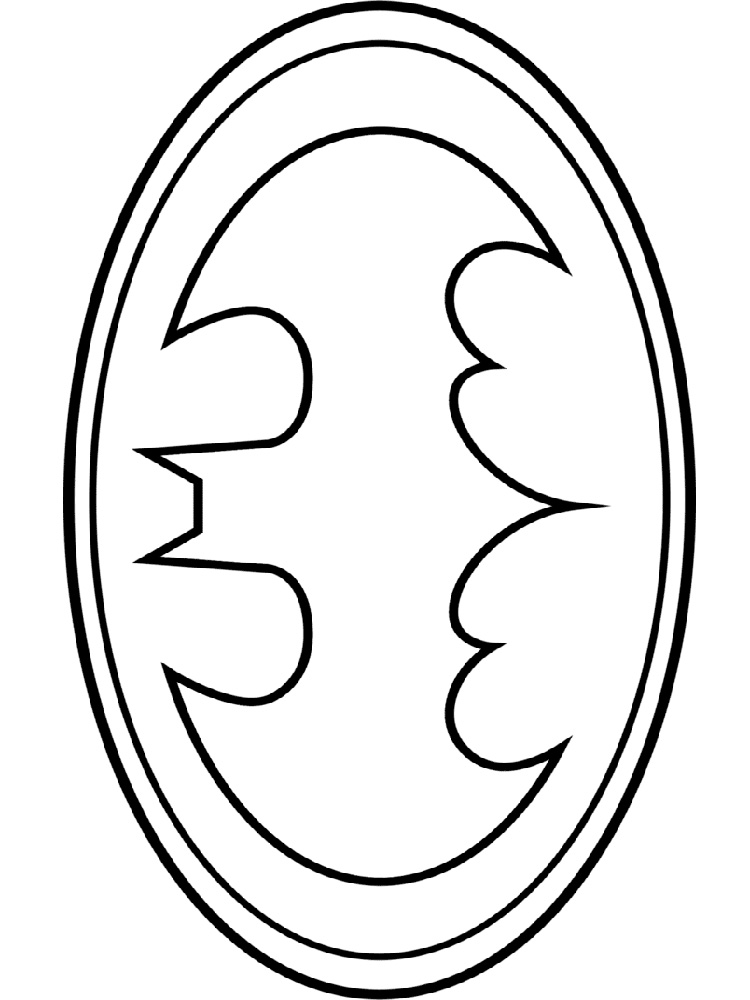 750x1000 Batman Logo Coloring Pages. Free Printable Batman Logo Coloring Pages.
