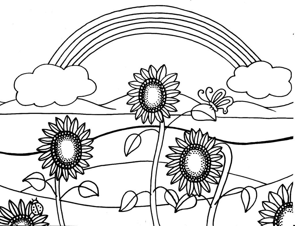Printable Beach Coloring Page Free Summer Pages For 3 1024x783 Printable Beach Coloring Page Free Summer Pages For 3