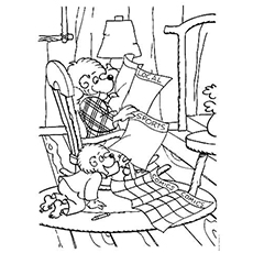 230x230 Top 25 Free Printable Berenstain Bears Coloring Pages Online
