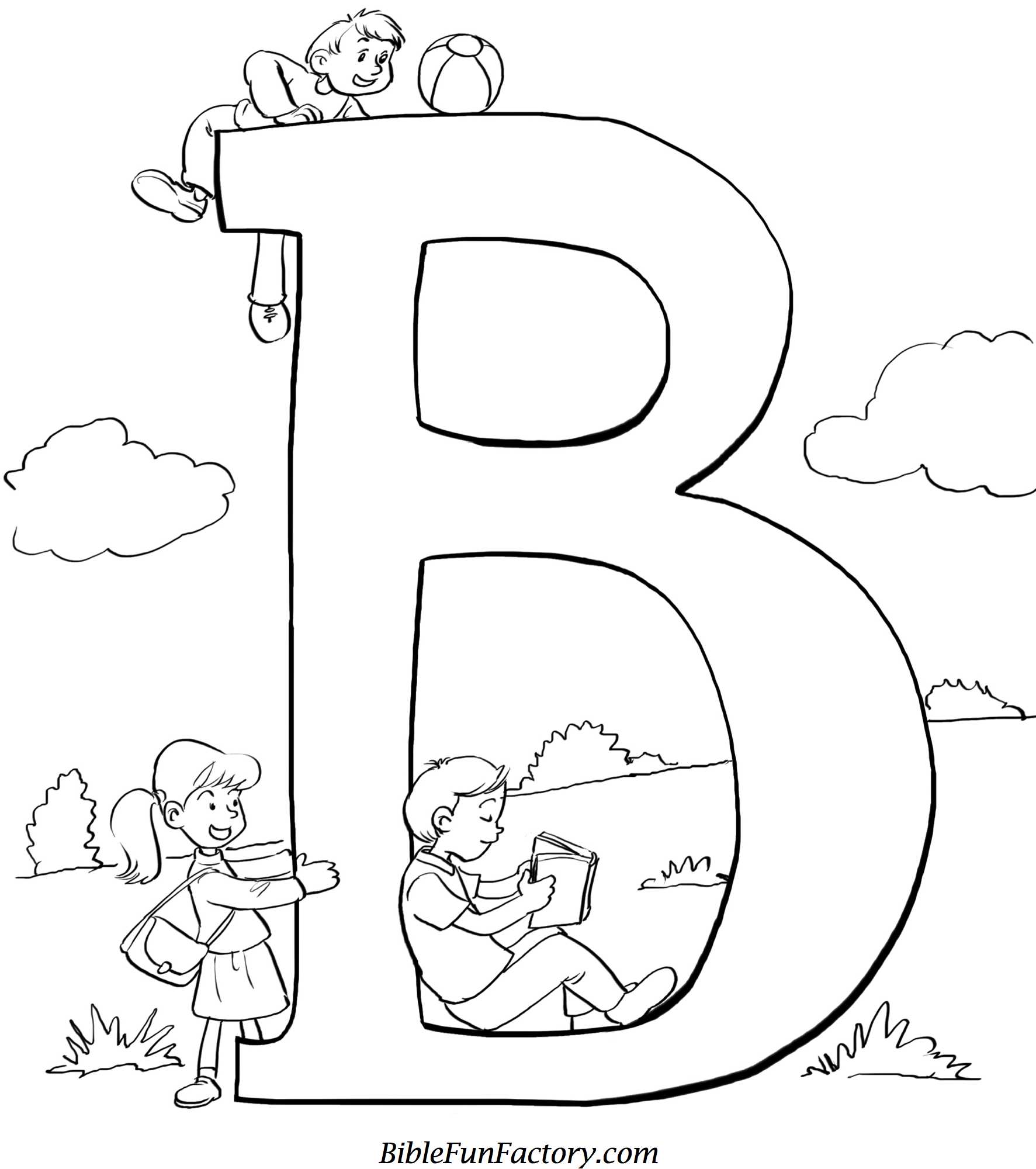 1773x2000 Bible Coloring Sheet B Is For Bible Bible Lessons, Games