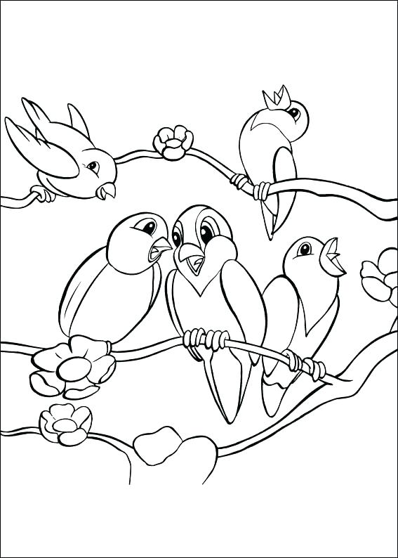 567x794 Free Bird Coloring Pages Free Coloring Pages Of Birds Bird