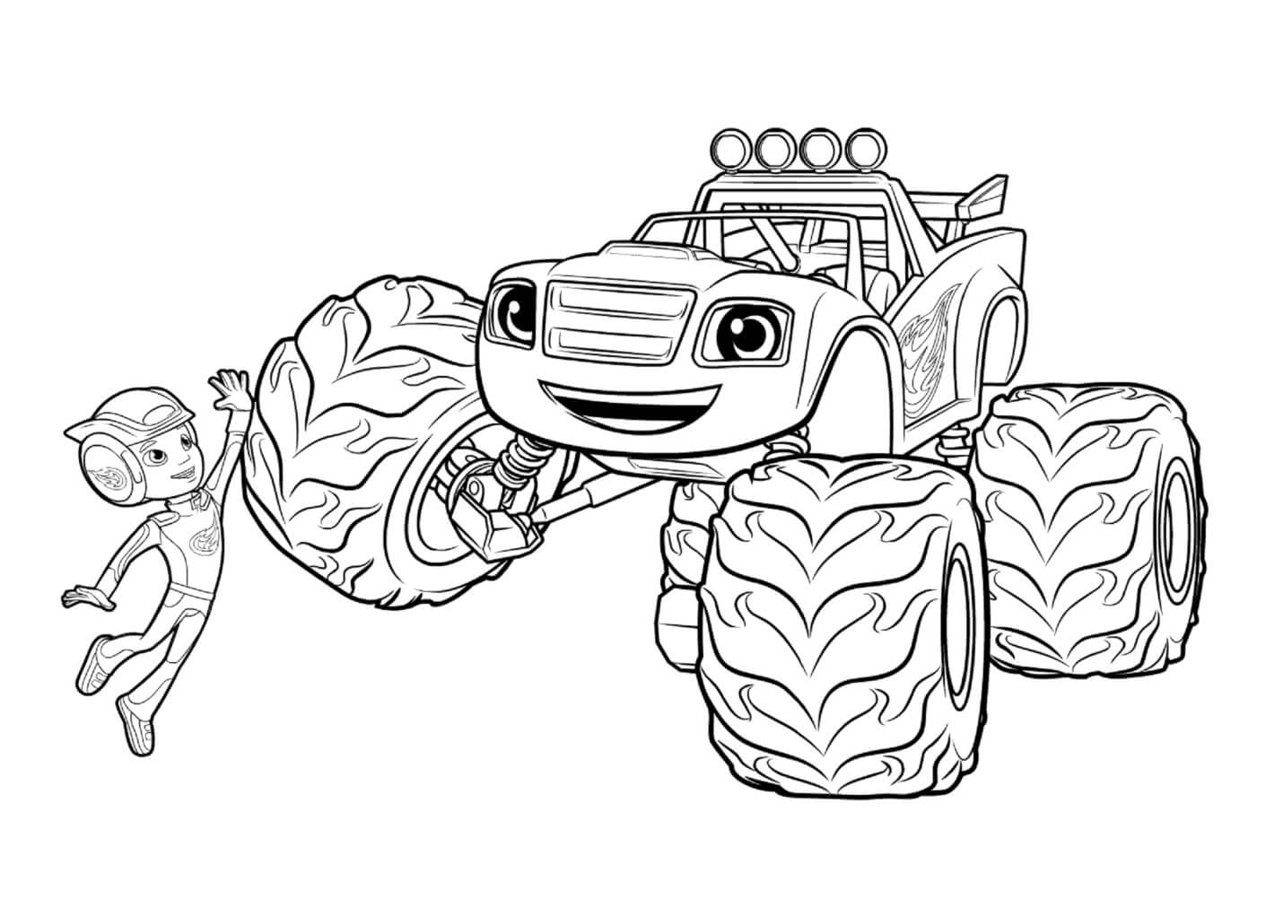 Top 31 Blaze And The Monster Machines Coloring Pages 1430x1011 Top 31 Blaze And The Monster Machines Coloring Pages