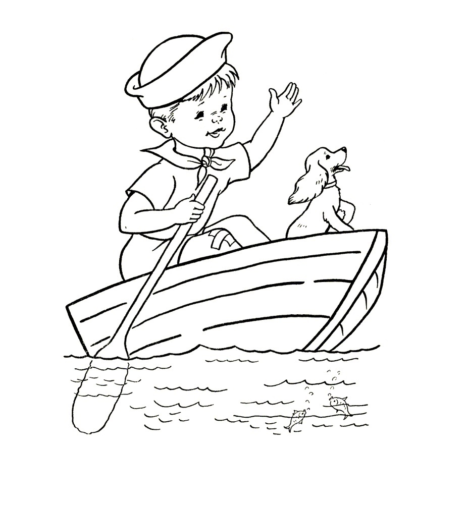 925x1003 Free Printable Boat Coloring Pages For Kids Best Inside Boats