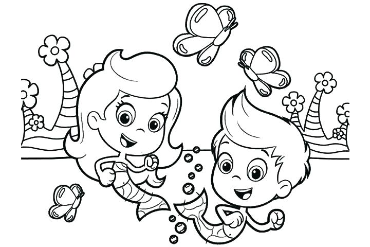 720x480 Bubble Coloring Pages Bubbles Coloring Pages Bubble Guppy Coloring