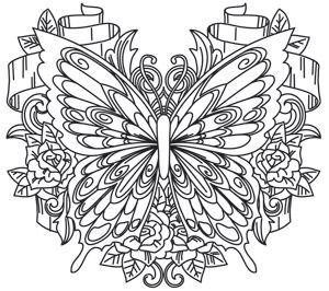 523 Best Butterflies To Color Images On Coloring Books 300x266 523 Best Butterflies To Color Images On Coloring Books