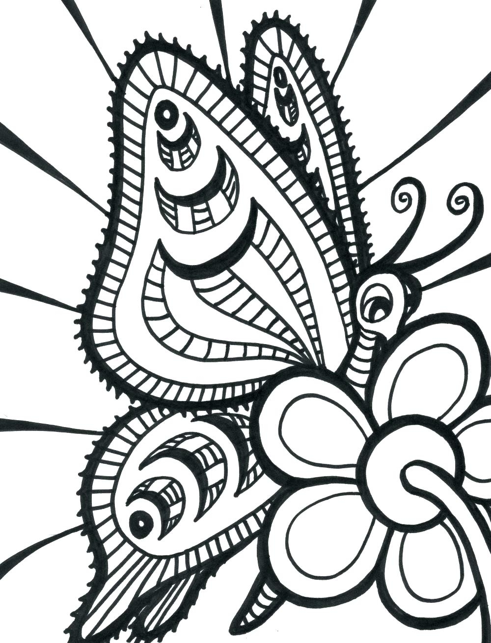 Fresh Coloring Detailed Butterfly Coloring Pages Adult Printable 1000x1310 Fresh Coloring Detailed Butterfly Coloring Pages Adult Printable