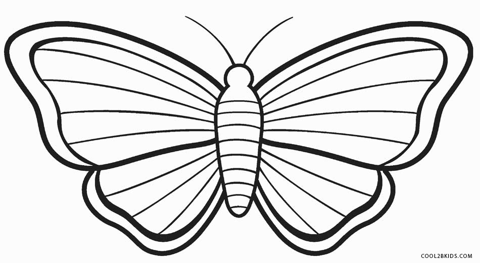 950x522 Butterfly Coloring Pages Printable Printable Butterfly Coloring