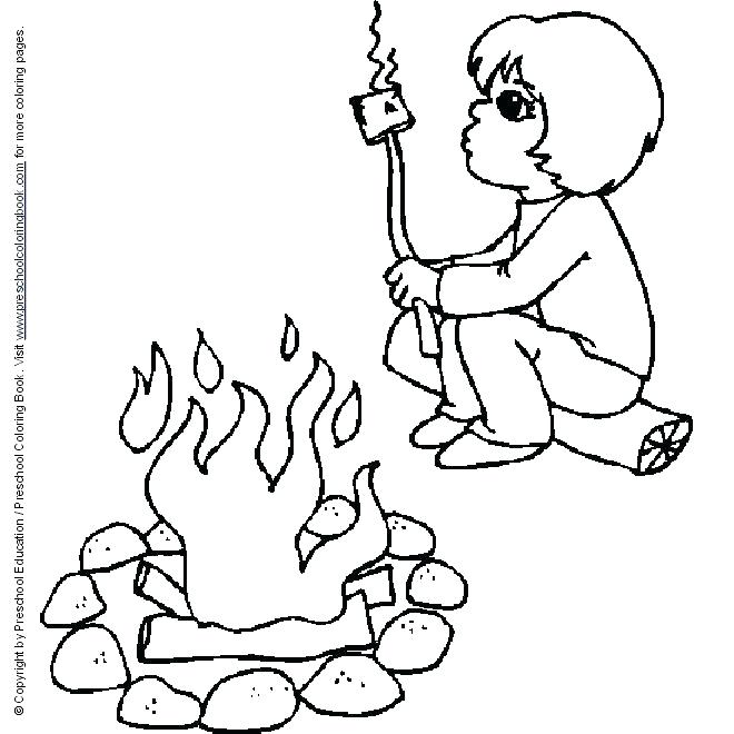 Camping Coloring Pages Free Printable Camping Coloring Page By 660x660 Camping Coloring Pages Free Printable Camping Coloring Page By