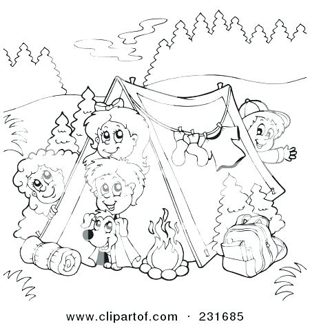 Camping Coloring Pages To Print Camping Coloring Pages To Print 450x470 Camping Coloring Pages To Print Camping Coloring Pages To Print