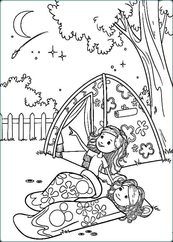 Camping Coloring Pages For Kids Vanda 557x778 Camping Coloring Pages For Kids Vanda