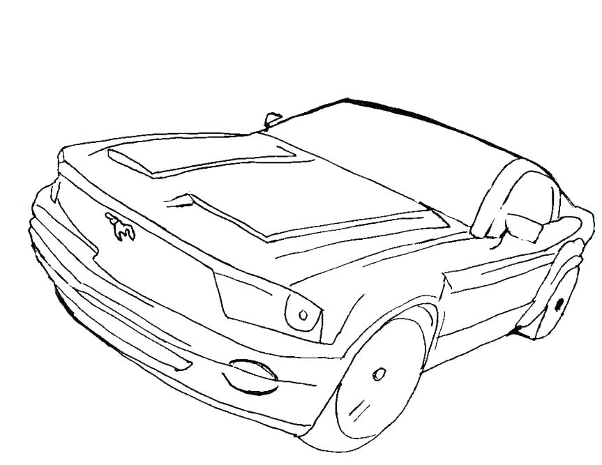 863x667 Muscle Car Printable Coloring Pages Printable Coloring Free