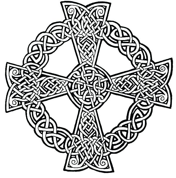 600x609 Celtic Coloring Pages Medium Size Of Coloring Pages Art 8 Knot
