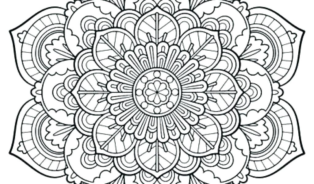 1024x600 Excellent Mandala Coloring Pages For Adults Free Printable Mandala