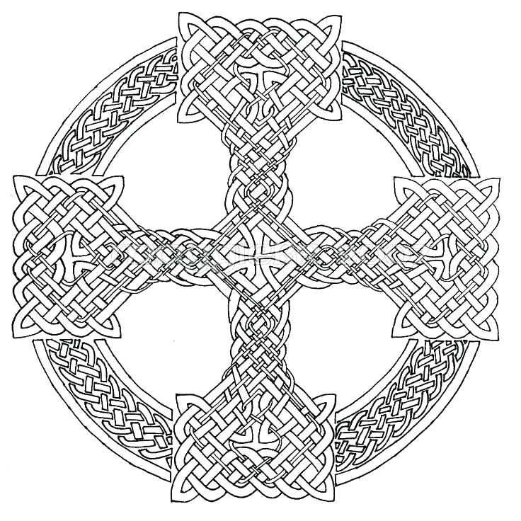 736x736 Knot Coloring Pages For Adults Free Printable Knot Adult Knot