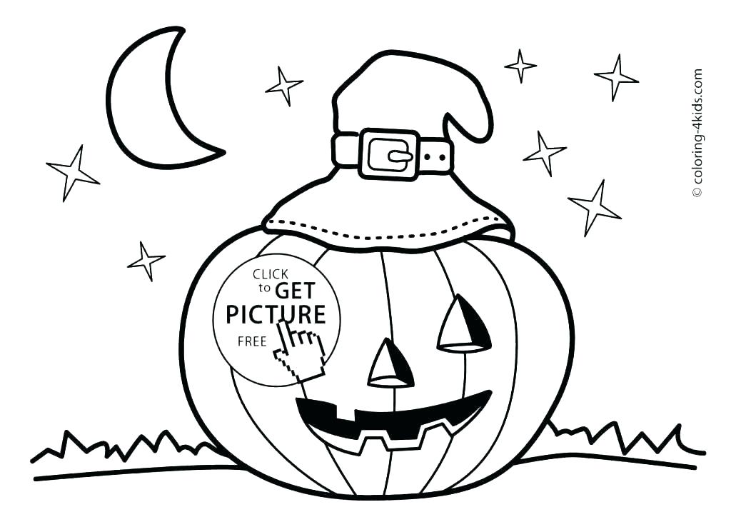 1024x731 Free Halloween Coloring Page Easy Coloring Pages Free Printable
