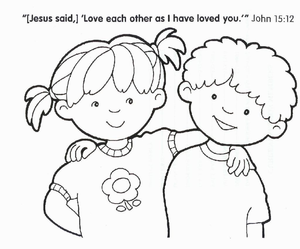 Free Printable Christian Coloring Pages For Preschoolers at ...