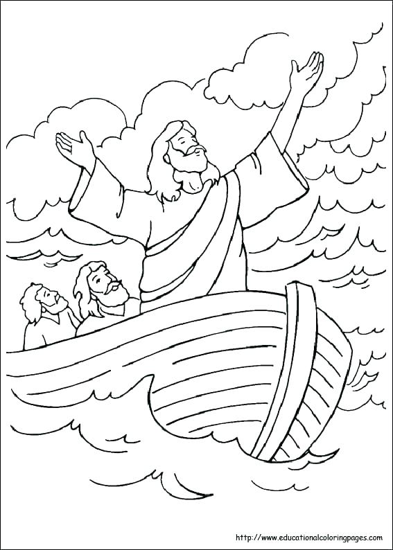 567x794 Free Printable Coloring Pages For Preschool Sunday School