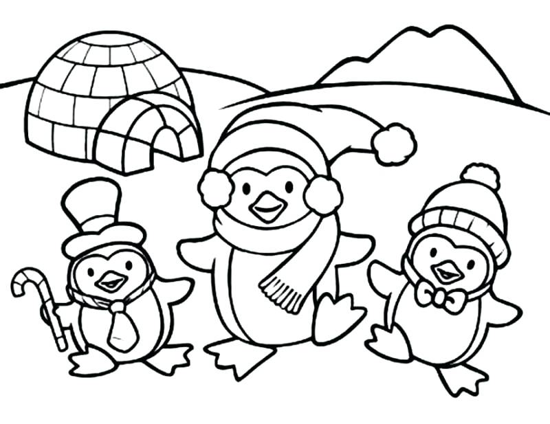 800x617 Printable Christmas Coloring Pages