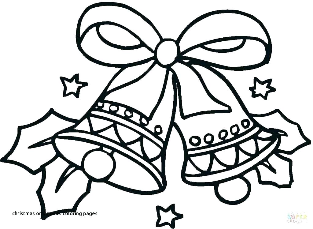 1024x748 Coloring Pages Christmas Ornaments Printable Best Images
