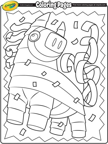 Color This Playful In Celebration Of Cinco De Mayo! Free 420x560 Color This Playful In Celebration Of Cinco De Mayo! Free