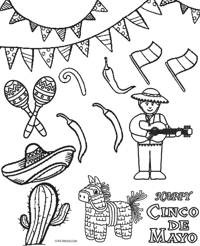 Free Printable Cinco De Mayo Coloring Pa Cinco De Mayo Coloring 650x798 Free Printable Cinco De Mayo Coloring Pa Cinco De Mayo Coloring