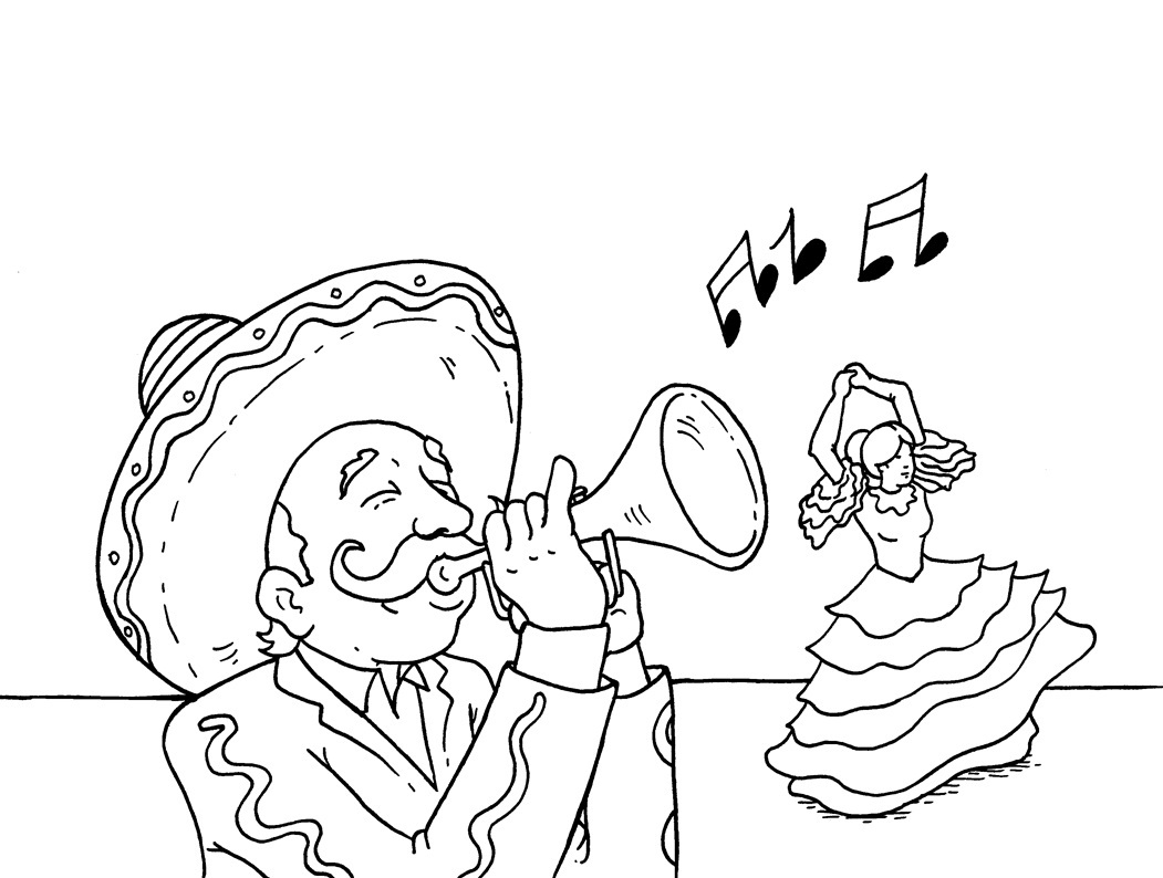 Free Printable Cinco De Mayo Coloring Pages For Kids Best Within 1051x794 Free Printable Cinco De Mayo Coloring Pages For Kids Best Within