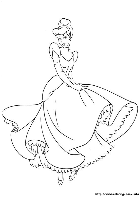 Cinderella Coloring Pages On Coloring 567x794 Cinderella Coloring Pages On Coloring